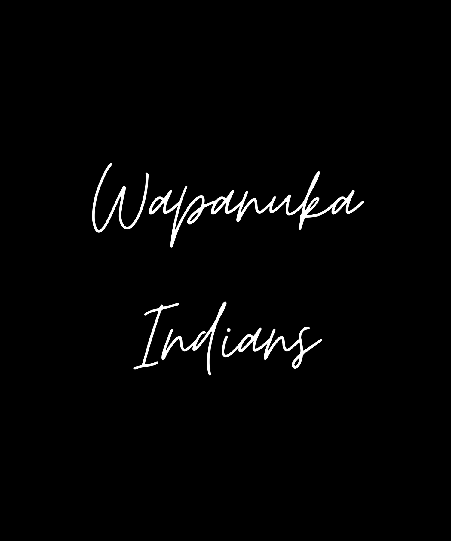 Wapanuka Indians